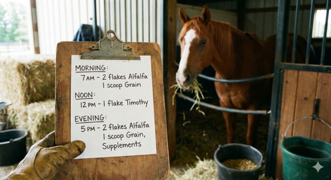 Feeding schedules Feeding schedules