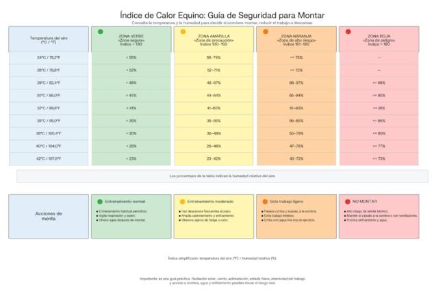 indice calor equino
